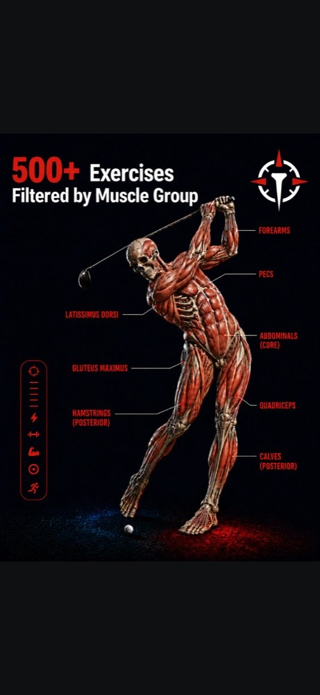 10+ goal-oriented program categories: Swing Speed, Strength, Body Comp, Conditioning, Move Better